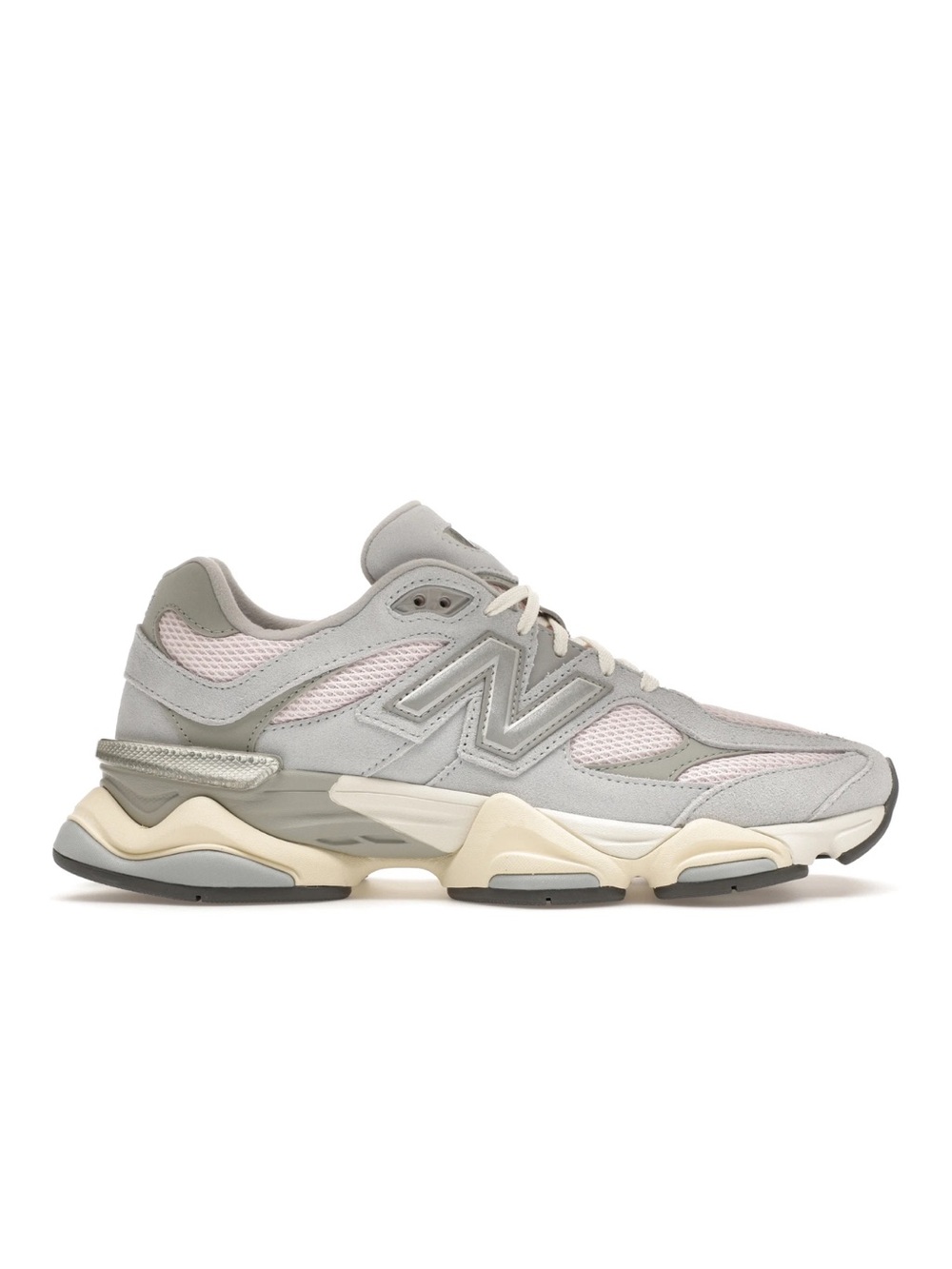 New Balance 9060 Granite Grey/Pink Sneakers M 10.5/ W 12 Worn Once